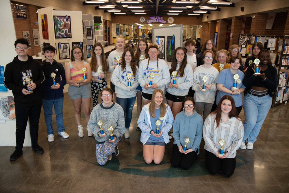 BHS Art Show Awards
