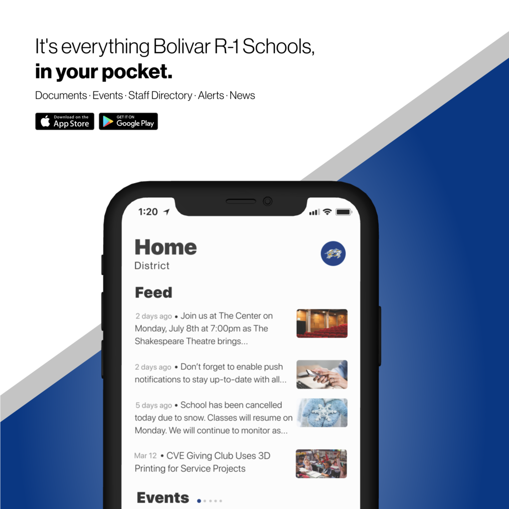 Bolivar Schools App