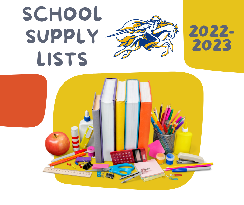 school supply lists